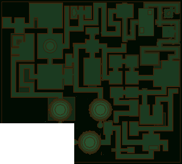 Allhollow Crypts Map